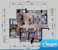 新世纪上河居 5室 户型图面积:931.00平米