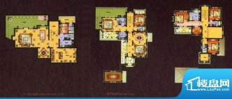 檀香山檀宫X1户型 8室4厅6卫1厨面积:470.00平米