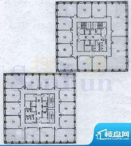 湖森堡A户型 6室5厅3卫1厨面积:353.00平米