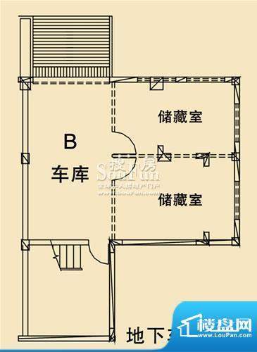 开元麓郡B户型 4室3厅4卫1厨面积:312.33平米