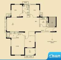 开元云龙谷G10户型 4室2厅2卫面积:145.00平米