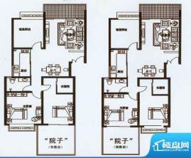 天山绿洲户型1 3室2厅1卫1厨面积:122.00平米