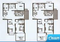 天山绿洲户型3 3室2厅2卫1厨面积:142.00平米