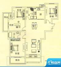 舜江碧水豪园二期舜江首府S5户面积:144.66平米