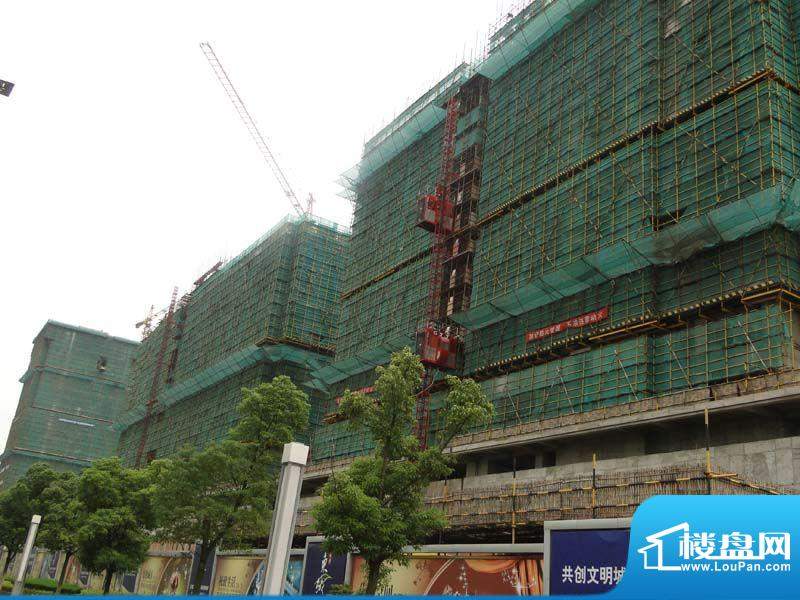 和兴东城三期1、2号楼工程进度图（2011