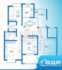 和兴东城H1型（已售完） 3室2厅面积:132.00平米