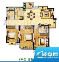 金色森林平层c 3室2厅2卫1厨面积:142.00平米
