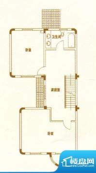 福运马洛卡C房型二层 4室3厅3卫面积:235.00平米