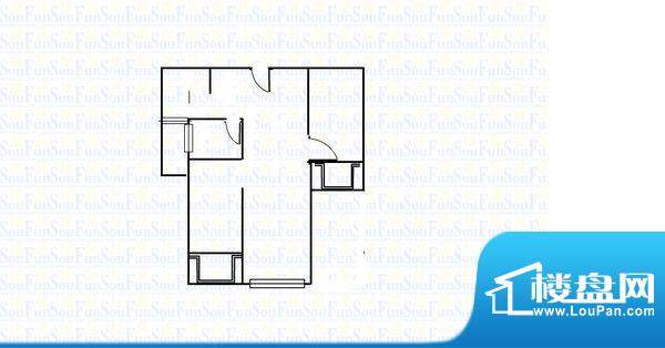 宏图国际公寓二期大城小室宏图面积:100.00平米
