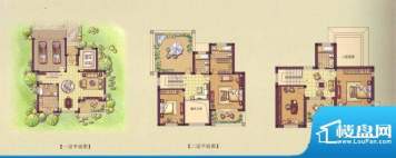 鼎园美墅F户型 5室3厅4卫1厨面积:344.00平米