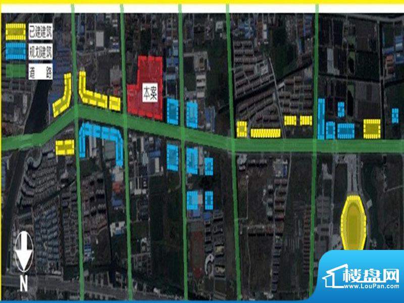 百乐门国际广场区位规划图