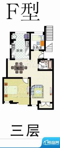 万福山庄2室2厅 93.面积:93.90m平米