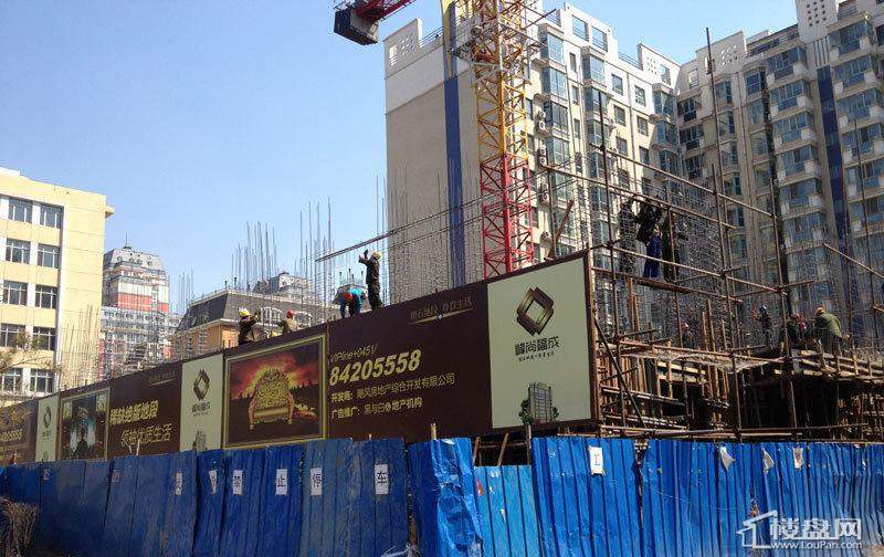峰尚福成二期项目已建至二层（2012-04-22）