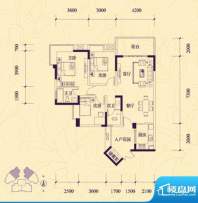 滨江国际花园户型图一期A1栋标面积:116.27平米