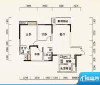 海怡天西城华府户型图五期4、5面积:100.32平米