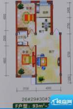 裕隆花园93米 2室2厅面积:93.00m平米