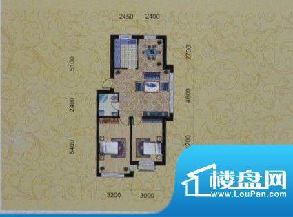 金城福邸88平方米 2面积:88.00m平米