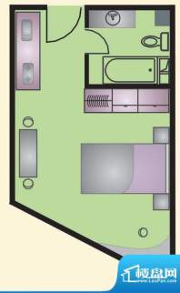 嘉信公寓高层-单身公面积:0.00m平米