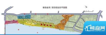 傣泐金湾项目总规划平面图