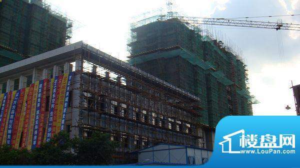 亨达未来城实景图13#工程进度（2012-09