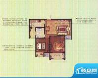 和平美景户型图户型图 2室2厅1面积:81.50平米