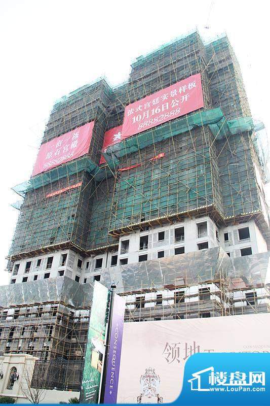 新城香悦半岛实景图工程进度图（2011-1