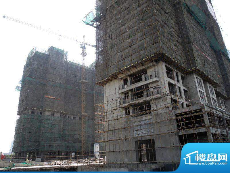 港龙紫荆城实景图3#1#工程进度（2012-0