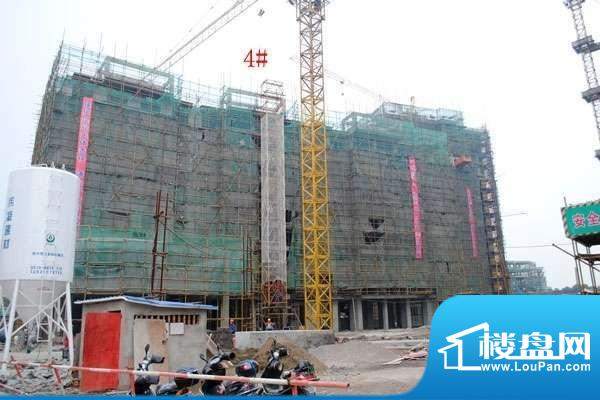 翡翠珑湾实景图4#楼工程进度（2012-6-1