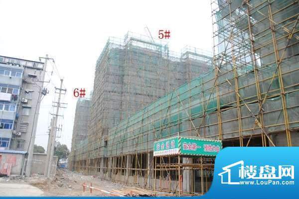 翡翠珑湾实景图5#6#楼工程进度（2012-6