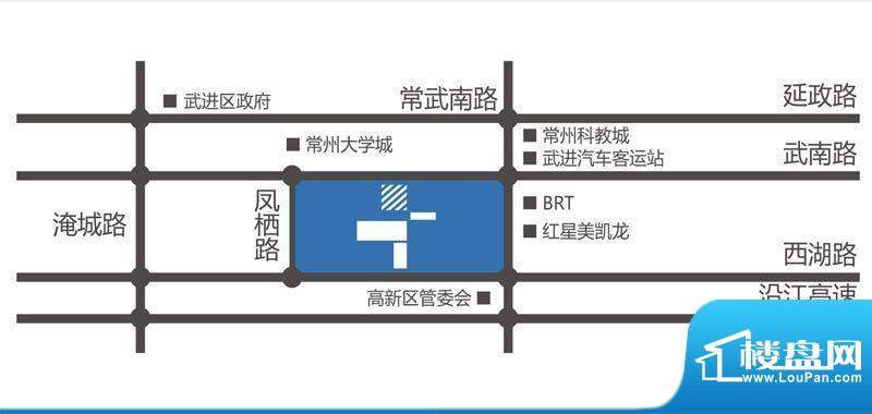 天安尚城交通图区位图