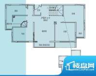 凯纳华侨城户型图E-1-3户型 6室面积:183.00平米