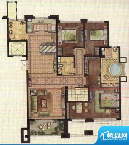 龙湖原山户型图未标题-1 3室2厅面积:396.00平米