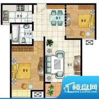 随园锦湖公寓户型图B2户型(售完面积:82.00平米