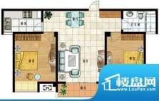随园锦湖公寓户型图B1户型(售完面积:83.00平米