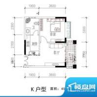 吉安桃源盛景户型K面积:0.00m平米