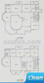 岭东紫郡户型图D户型-峯影 9室面积:495.84平米