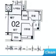 天骄半岛帝江3栋标准面积:91.02m平米