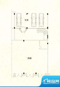 上城铂雍汇H户型 私面积:45.00m平米