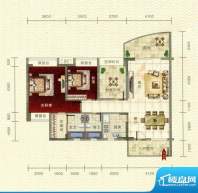 浪琴湾江南路22号之面积:117.40m平米