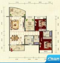 浪琴湾江南路22号之面积:107.04m平米