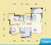 凤山水岸叠云轩18幢面积:108.34m平米