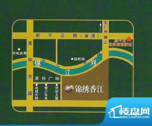 锦绣香江交通图