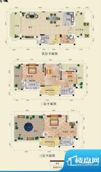 恩平锦江花城首期山面积:231.74m平米