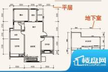 保集半岛户型图18#-2户型 3房2面积:89.17平米