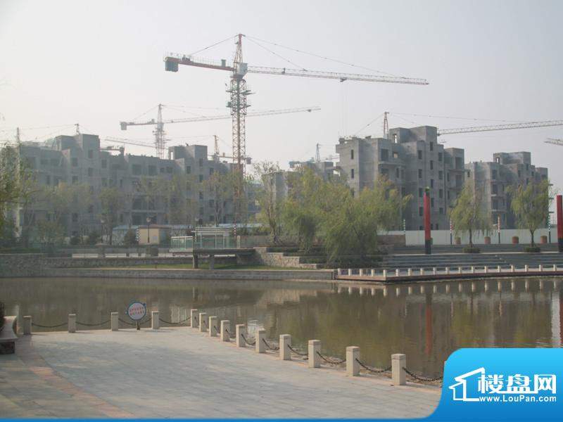 银盛泰星河城实景图洋房工程进展（2012