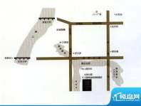 天沐君湖交通图区位示意图