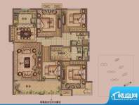 保利海上罗兰户型图高层A3户型面积:140.00平米