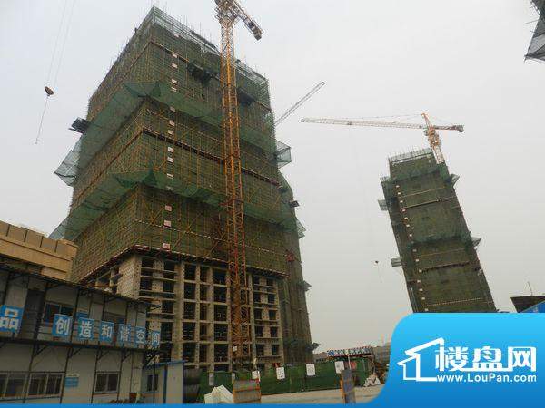 青建太阳岛实景图工程进展（20121227）