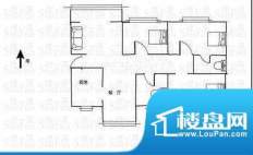 联泰香域中央3室户型图面积:143.00平米