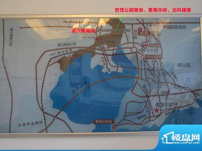 润兴新海湾交通图区位图（20121106）